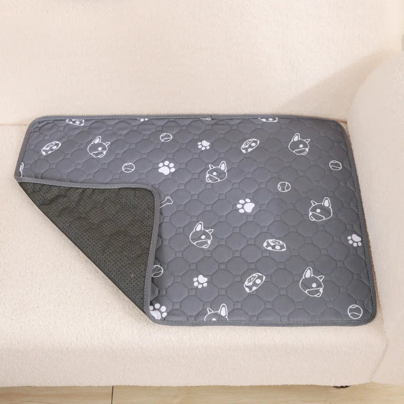 Reusable Dog Pee Pad Blanket – Washable Absorbent Puppy Training Mat & Pet Seat Cover