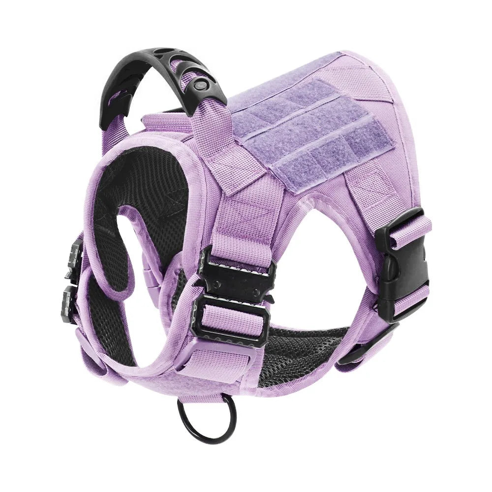 Military Tactical Dog Harness – Heavy Duty Training Vest for Large Dogs