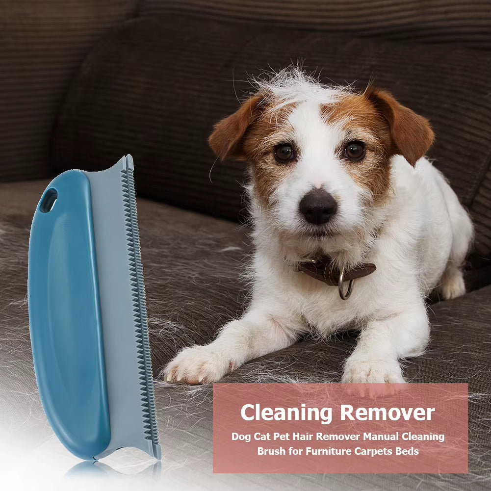 Pet Hair Removal Brush for Dogs and Cats – Carpet and Clothing Lint Fur Cleaner