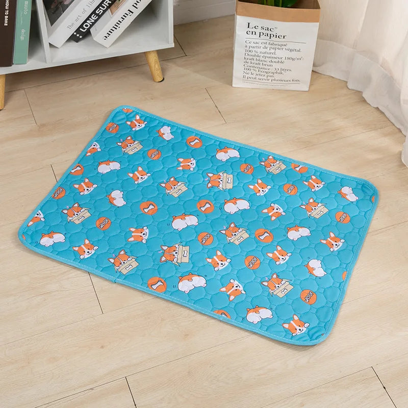 Reusable Dog Pee Pad Blanket – Washable Absorbent Puppy Training Mat & Pet Seat Cover