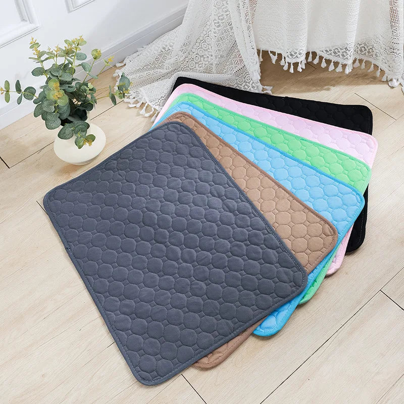 Reusable Dog Pee Pad Blanket – Washable Absorbent Puppy Training Mat & Pet Seat Cover
