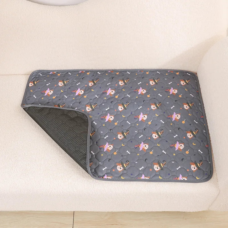 Reusable Dog Pee Pad Blanket – Washable Absorbent Puppy Training Mat & Pet Seat Cover