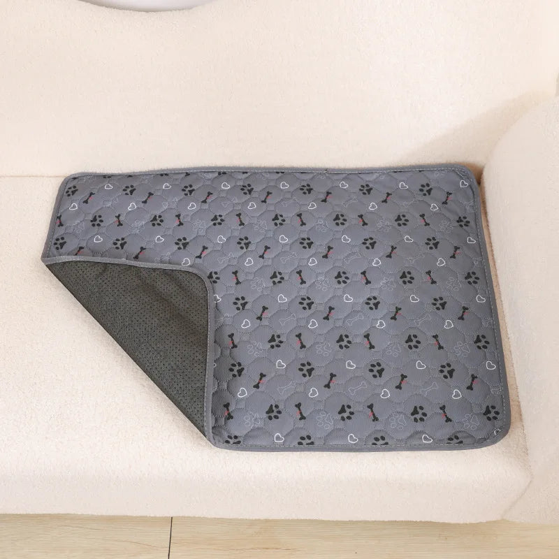 Reusable Dog Pee Pad Blanket – Washable Absorbent Puppy Training Mat & Pet Seat Cover