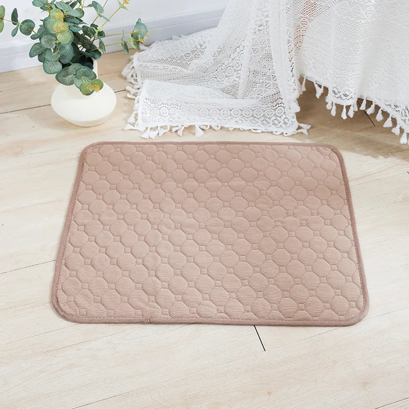 Reusable Dog Pee Pad Blanket – Washable Absorbent Puppy Training Mat & Pet Seat Cover