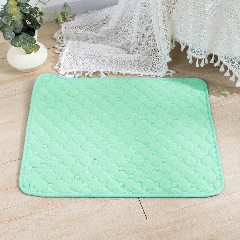 Reusable Dog Pee Pad Blanket – Washable Absorbent Puppy Training Mat & Pet Seat Cover