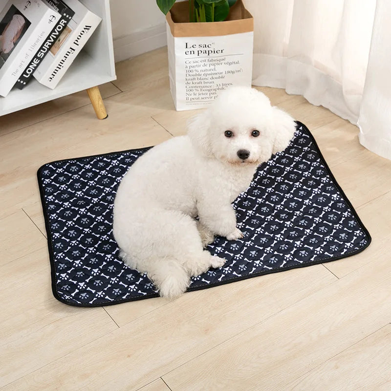 Reusable Dog Pee Pad Blanket – Washable Absorbent Puppy Training Mat & Pet Seat Cover