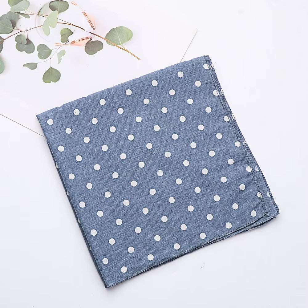 Plaid & Polka Dot Pet Bandana – Soft Cotton Dog Scarf & Bowtie Bib for Dogs and Cats