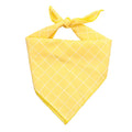 Plaid & Polka Dot Pet Bandana – Soft Cotton Dog Scarf & Bowtie Bib for Dogs and Cats