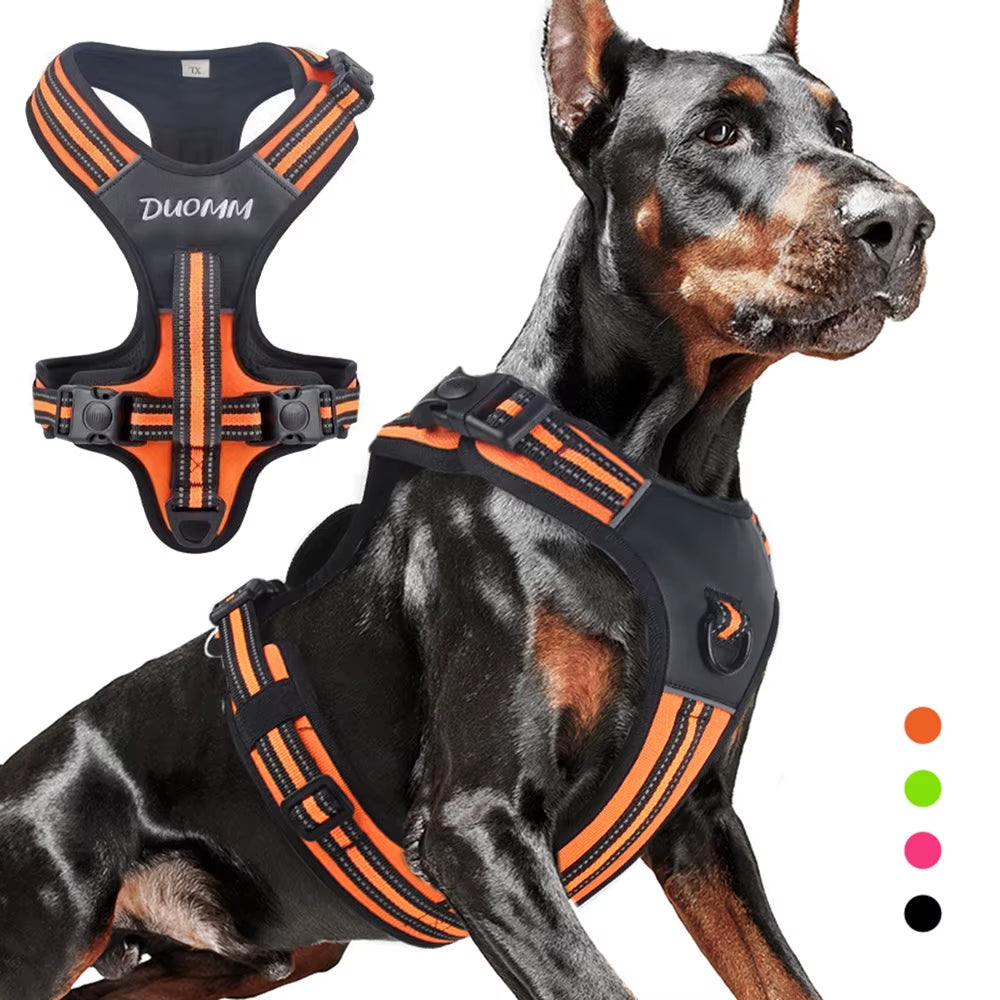 Strong Dog Harness Vest for Medium & Large Breeds – Comfortable & Secure Fit