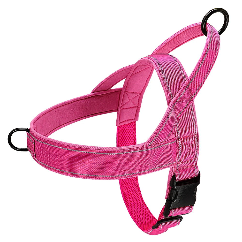 All-Size No Pull Dog Harness – Soft Padded Vest for Bulldogs & Other Breeds